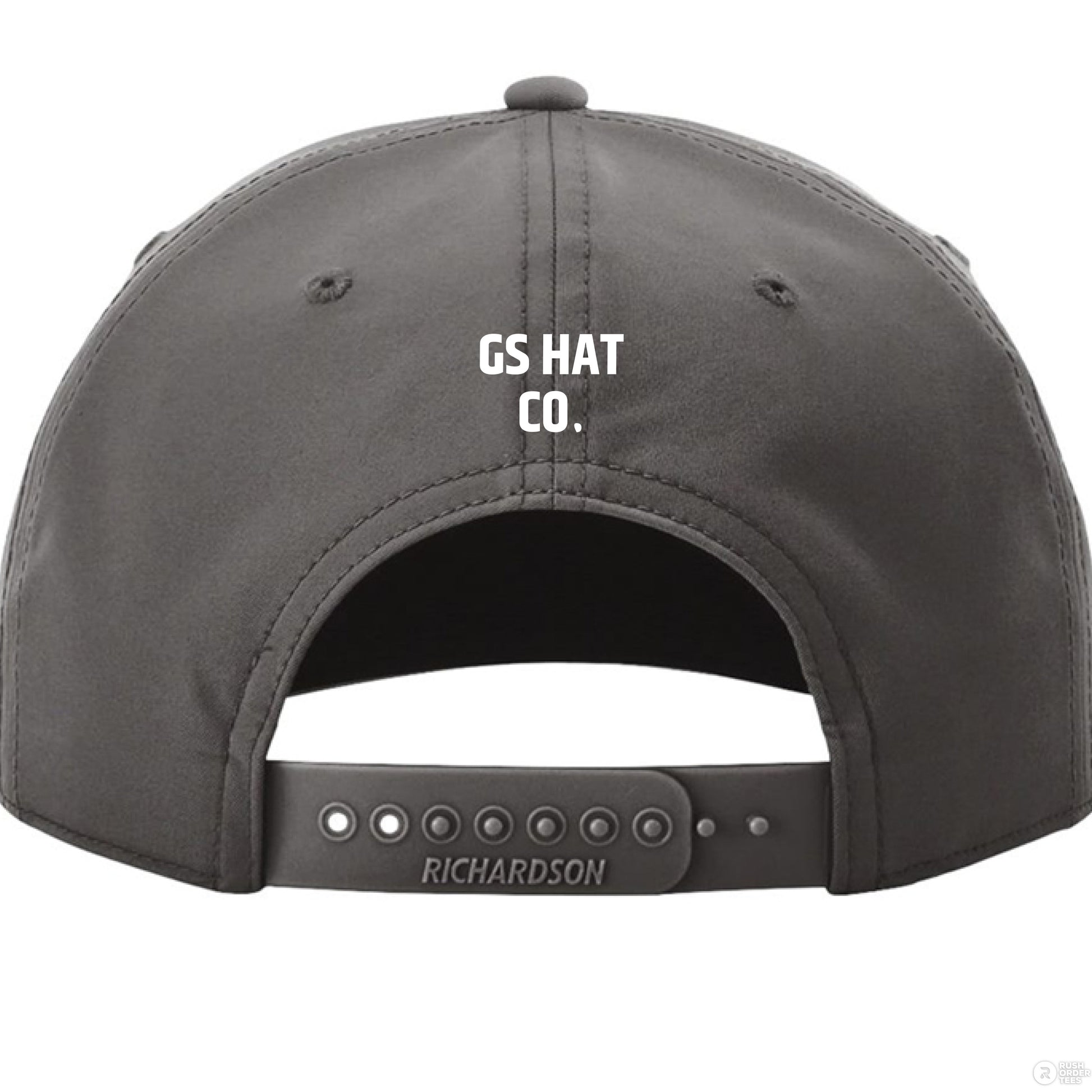 Dark Grey/ White - BACK
